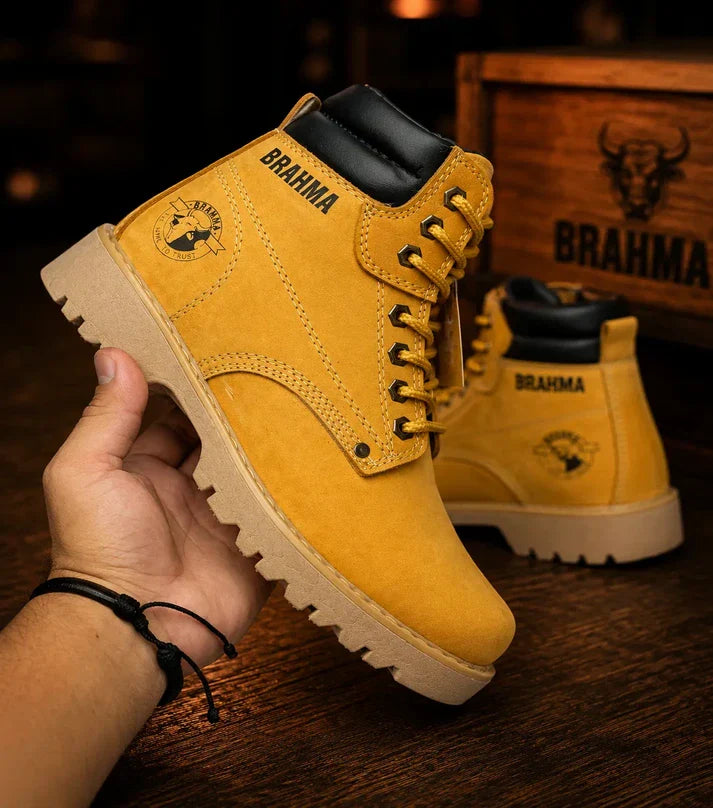 BOTAS BRAHMA CUERO 55% DE DESCUENTO HOY!