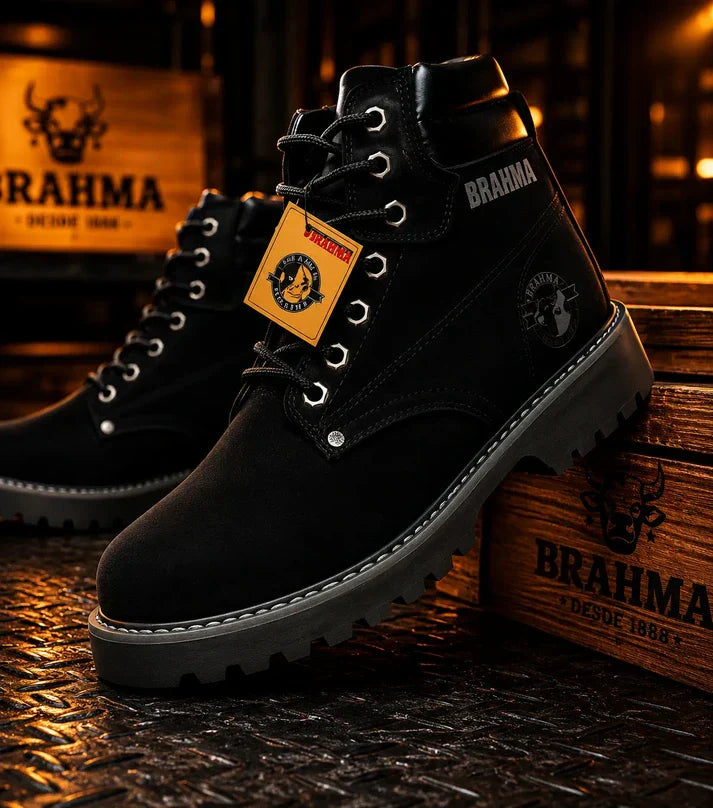 BOTAS BRAHMA CUERO 55% DE DESCUENTO HOY!